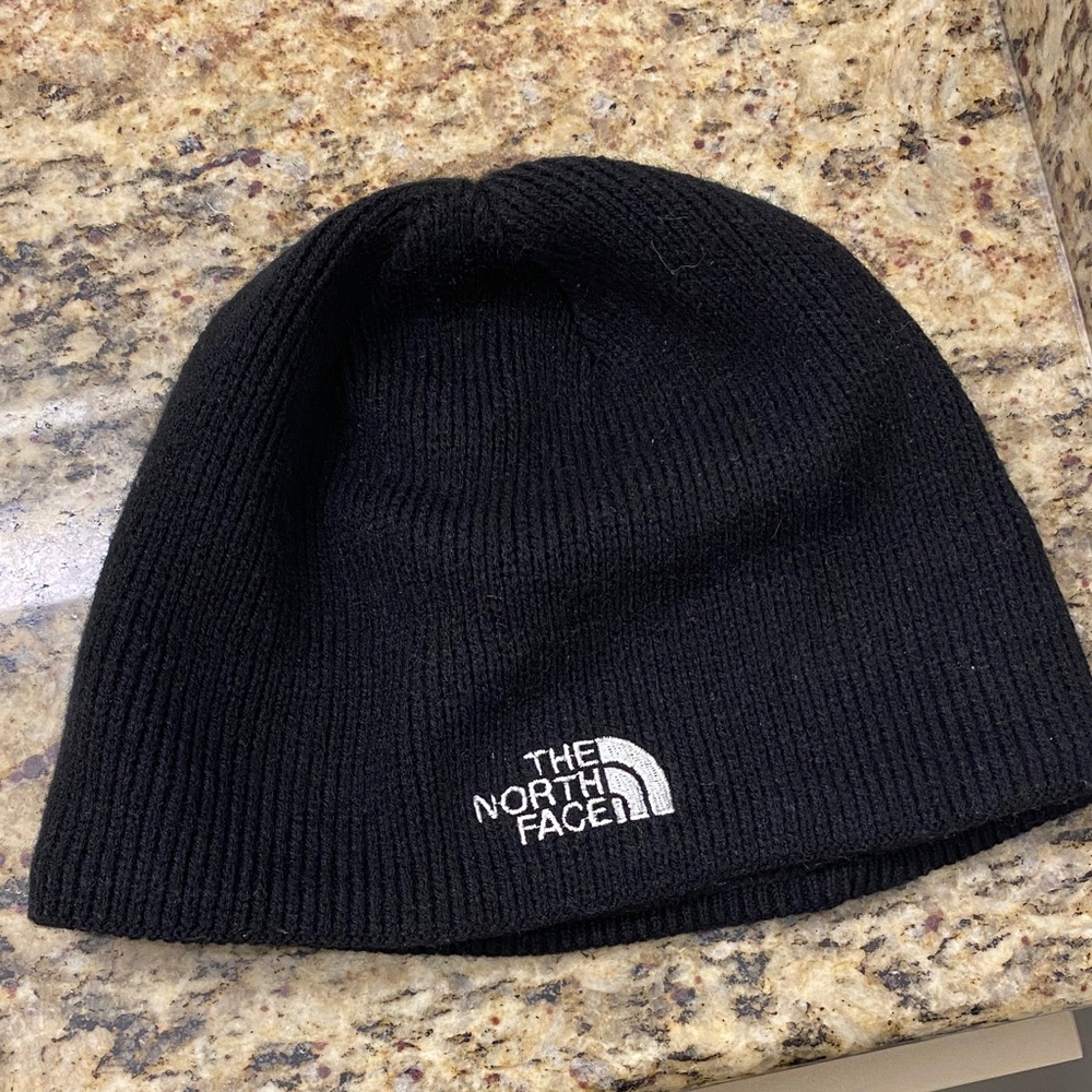 The North Face Classic Black Knit Hat